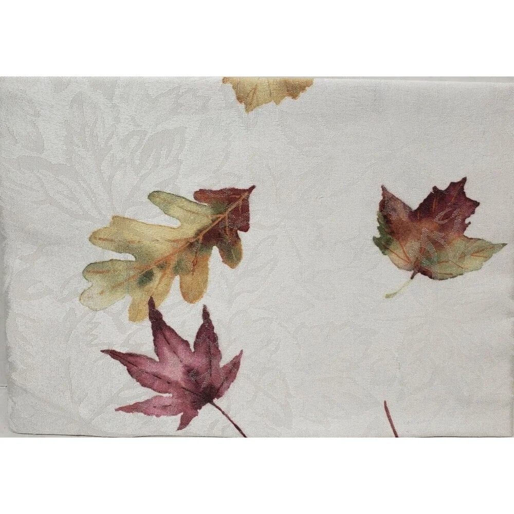 Printed Linen Tablecloth 52